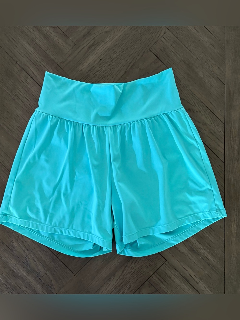 HALARA Turquoise Athletic Shorts